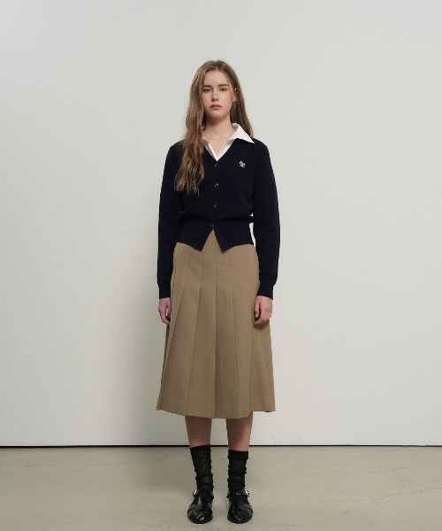 【GENERAL IDEA】ロゴ入りスタンダード長袖カーディガン / GNRL ESSENTIAL CARDIGAN(カーディガン/ボレロ)|GENERAL IDEA(ジェネラルアイデア)