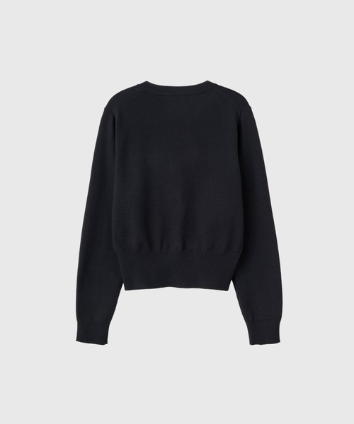 【GENERAL IDEA】ロゴ入りスタンダード長袖カーディガン / GNRL ESSENTIAL CARDIGAN(カーディガン/ボレロ)|GENERAL IDEA(ジェネラルアイデア)