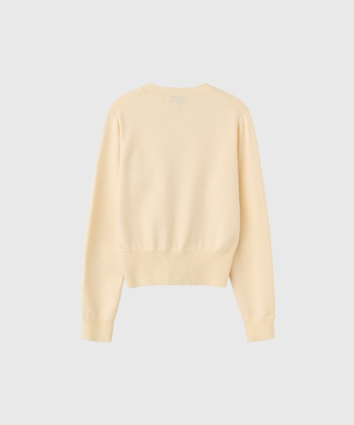 【GENERAL IDEA】ロゴ入りスタンダード長袖カーディガン / GNRL ESSENTIAL CARDIGAN(カーディガン/ボレロ)|GENERAL IDEA(ジェネラルアイデア)