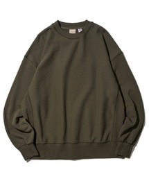 【Goodwear/グッドウェア】12オンス USAコットン 無地 オーバーサイズクルーネックスウェットプルオーバー