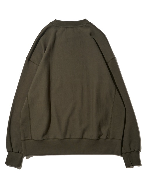 TETE HOMME(テットオム)の「【Goodwear/グッドウェア】12オンス USAコットン 無地 オーバーサイズクルーネックスウェットプルオーバー(スウェット・メンズ・ブラック/グレー/オフホワイト/ネイビー/カーキ・MEDIUM/LARGE/SMALL)」の13枚目の写真