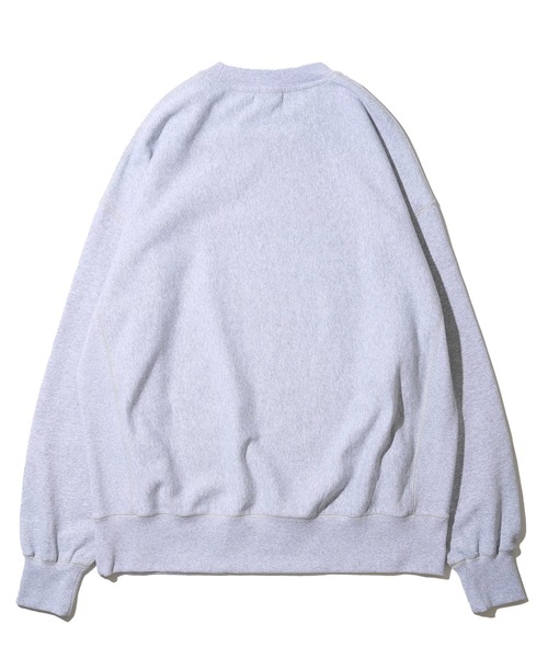 TETE HOMME(テットオム)の「【Goodwear/グッドウェア】12オンス USAコットン 無地 オーバーサイズクルーネックスウェットプルオーバー(スウェット・メンズ・ブラック/グレー/オフホワイト/ネイビー/カーキ・MEDIUM/LARGE/SMALL)」の11枚目の写真
