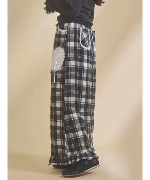 merry jenny（メリージェニー）の「message heart skirt（スカート・レディース・グリーン/ベージュ/ブラック・FREE）」の22枚目の写真