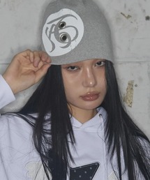 FANCY CLUB（ファンシークラブ）の「【日本未発売/WEB限定】FANCY CLUB(ファンシークラブ)/アイレット リブ ビーニー ニット帽/FY EYELET BEANIE（ニットキャップ/ビーニー）」