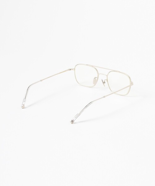 Ray BEAMS（レイビームス）の「A.D.S.R. / メガネ "CEDRIC"（サングラス・レディース・シルバー・ONE SIZE）」の5枚目の写真