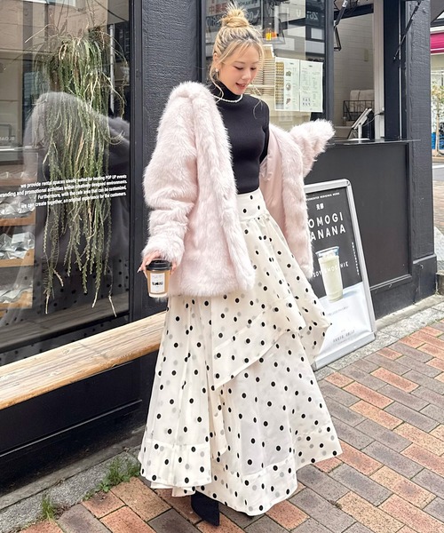 セール】フーディーファージャケットコート（その他アウター）｜ROYAL