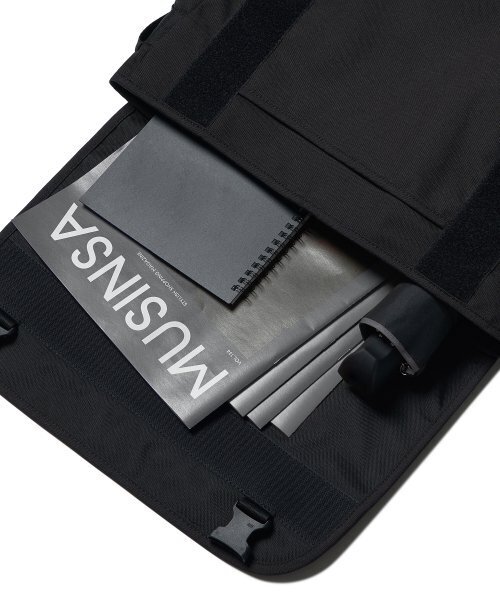 MUSINSA STANDARD（ムシンサスタンダード）の「コーデュラメッセンジャーバッグ[ブラック]（メッセンジャーバッグ・レディース・その他・FREE）」の8枚目の写真