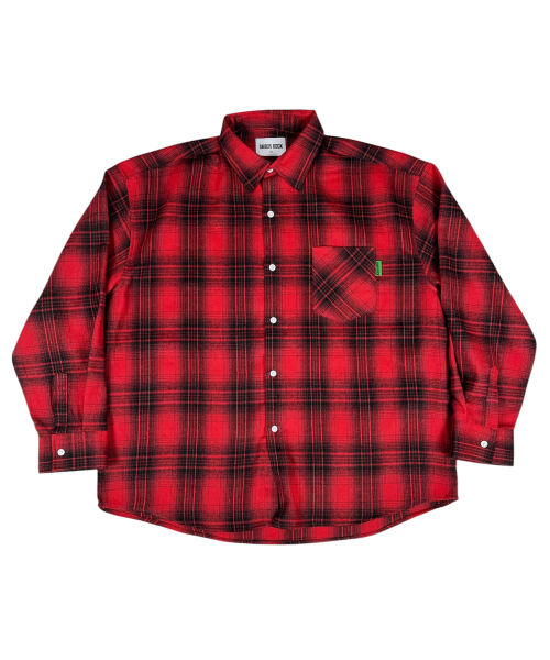 SK8ER ROCK(スケーターロック)の「Vintage Tartan Check Shirt ((Red))(シャツ/ブラウス・レディース・その他・FREE)」の1枚目の写真