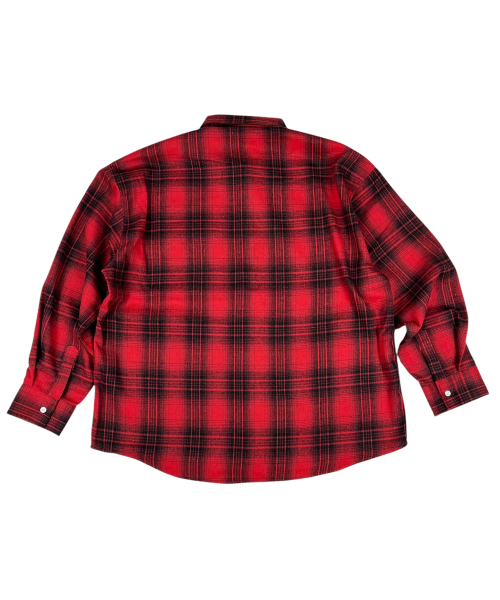 SK8ER ROCK(スケーターロック)の「Vintage Tartan Check Shirt ((Red))(シャツ/ブラウス・レディース・その他・FREE)」の2枚目の写真