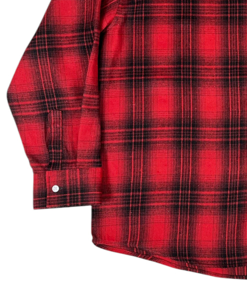 SK8ER ROCK(スケーターロック)の「Vintage Tartan Check Shirt ((Red))(シャツ/ブラウス・レディース・その他・FREE)」の6枚目の写真