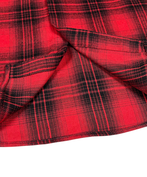 SK8ER ROCK(スケーターロック)の「Vintage Tartan Check Shirt ((Red))(シャツ/ブラウス・レディース・その他・FREE)」の5枚目の写真