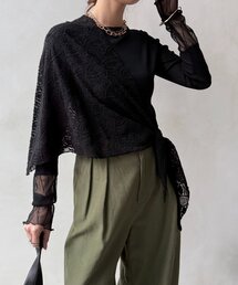 レースチュール切替シアーTEE