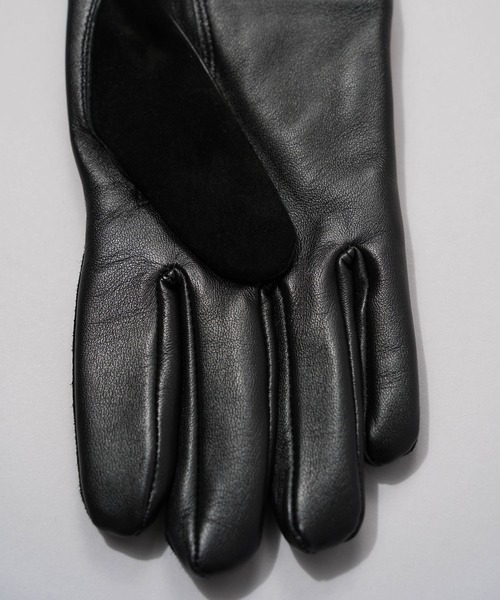 UNISEX》Pig Suede x Goat Leather Gloves/ピッグスエード×ゴート