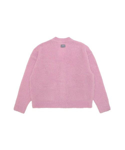 AAPE BY A BATHING APE（エーエイプバイアベイシングエイプ）の「AAPE KNIT CARDIGAN（カーディガン/ボレロ・レディース・ライトパープル・XX-SMALL）」の6枚目の写真