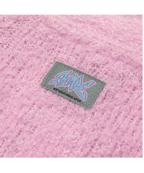 AAPE BY A BATHING APE（エーエイプバイアベイシングエイプ）の「AAPE KNIT CARDIGAN（カーディガン/ボレロ・レディース・ライトパープル・XX-SMALL）」の9枚目の写真