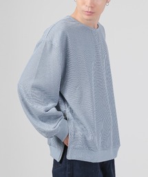 LUXSTYLE（ラグスタイル）の「サイドジップスリットトレーナー（スウェット）」