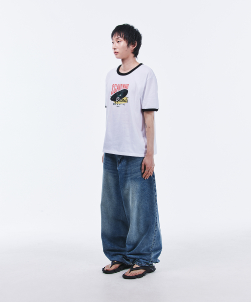 SCALLYWAG（スカリーワグ）の「レコードリンガーTシャツ[ホワイト]（Tシャツ/カットソー・レディース・その他・LARGE）」の14枚目の写真