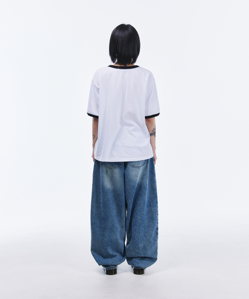 SCALLYWAG（スカリーワグ）の「レコードリンガーTシャツ[ホワイト]（Tシャツ/カットソー・レディース・その他・LARGE）」の17枚目の写真