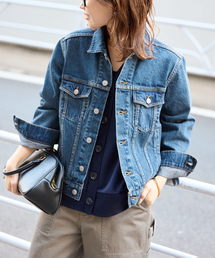 今季新品 SLOBE IENA スローブイエナ DENIM ジャケット＊青 ブランド古着】SLOBE IENA｜スローブイエナのデニムジャケット古着通販