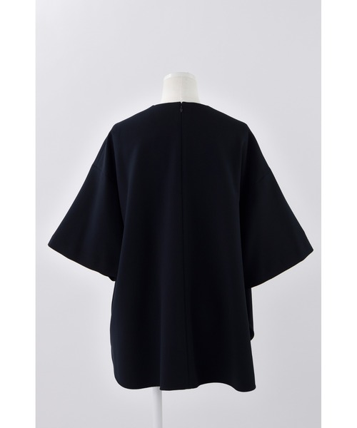 ENFOLD(エンフォルド)の「ダブルクロス サークルプルオーバー(Tシャツ/カットソー・レディース・ブラック/ダークネイビー/ホワイト系その他2・38)」の9枚目の写真