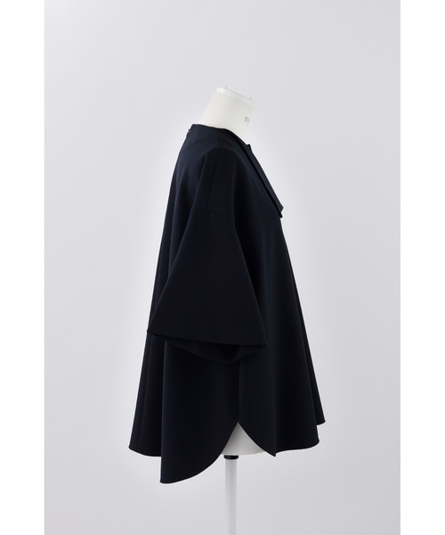 ENFOLD(エンフォルド)の「ダブルクロス サークルプルオーバー(Tシャツ/カットソー・レディース・ブラック/ダークネイビー/ホワイト系その他2・38)」の10枚目の写真