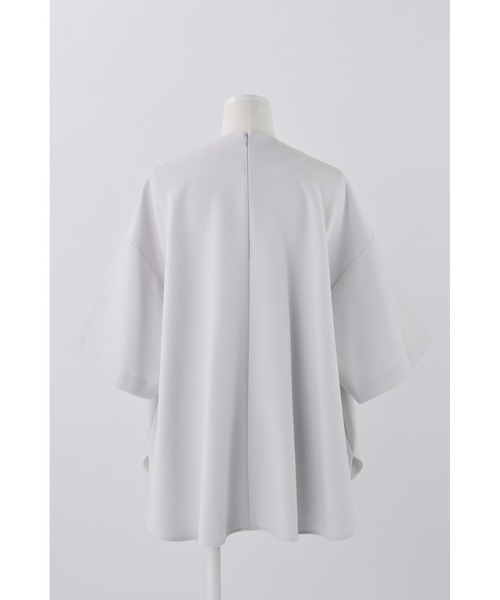 ENFOLD(エンフォルド)の「ダブルクロス サークルプルオーバー(Tシャツ/カットソー・レディース・ブラック/ダークネイビー/ホワイト系その他2・38)」の12枚目の写真