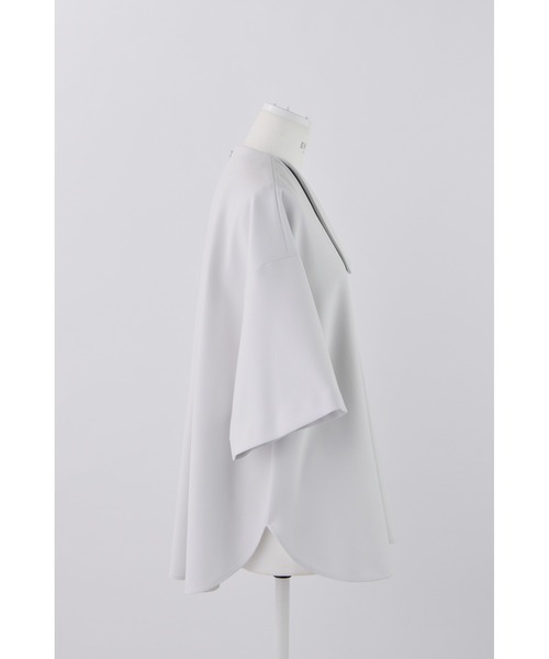 ENFOLD(エンフォルド)の「ダブルクロス サークルプルオーバー(Tシャツ/カットソー・レディース・ブラック/ダークネイビー/ホワイト系その他2・38)」の13枚目の写真