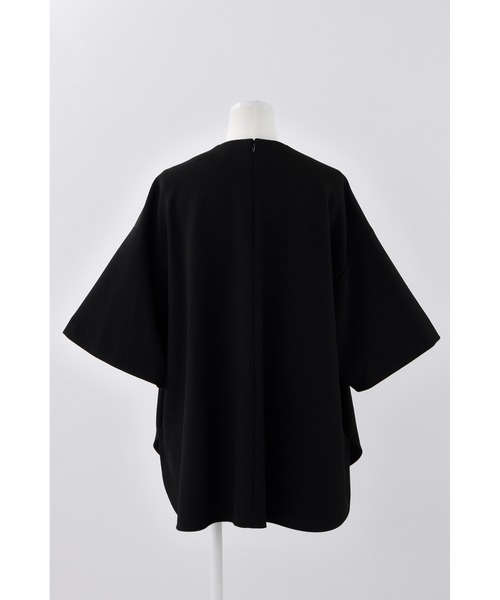 ENFOLD(エンフォルド)の「ダブルクロス サークルプルオーバー(Tシャツ/カットソー・レディース・ブラック/ダークネイビー/ホワイト系その他2・38)」の15枚目の写真