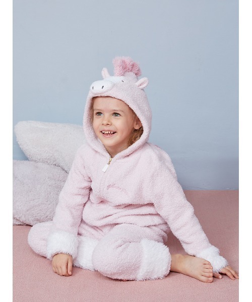 セール】【KIDS】ベビモコポニーパーカ（ルームウェア/パジャマ