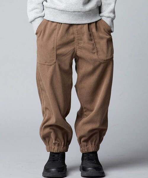 BeBe（ベベ）の「ニットコールルーズジョガーパンツ（その他パンツ・キッズ・ベージュ/グリーン・140cm/120cm/150cm/130cm）」の2枚目の写真