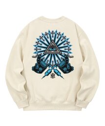 KMC0013 タトゥーカン 裏起毛 スウェット - クリーム