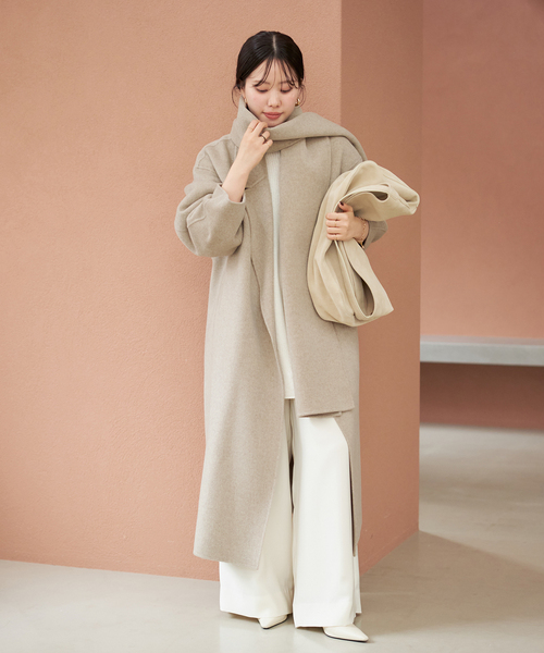 追加》ハミルトン ストール コート（その他アウター）｜Plage