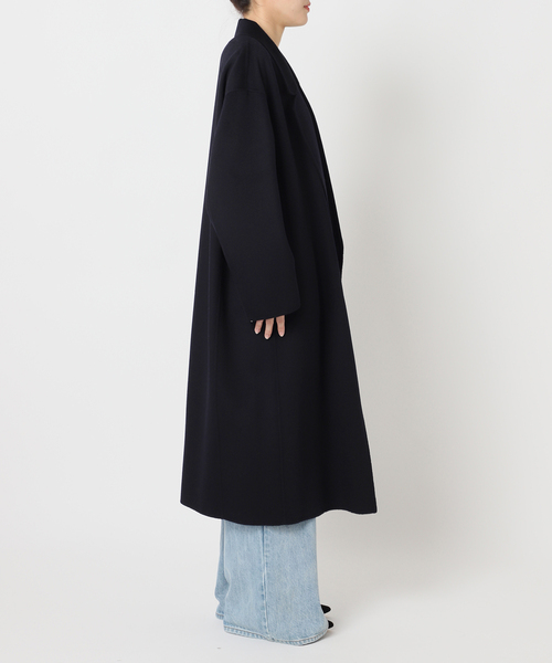 plage(プラージュ)の「《追加》ハミルトン ストール コート(その他アウター・レディース・ベージュ系その他/ブラック・36/38)」の4枚目の写真