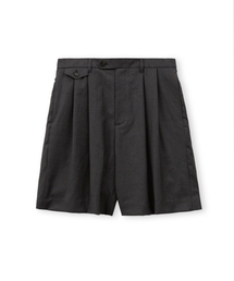 BROWNYARD（ブラウンヤード）の「ウールハーフパンツ、チャコール（その他パンツ）」