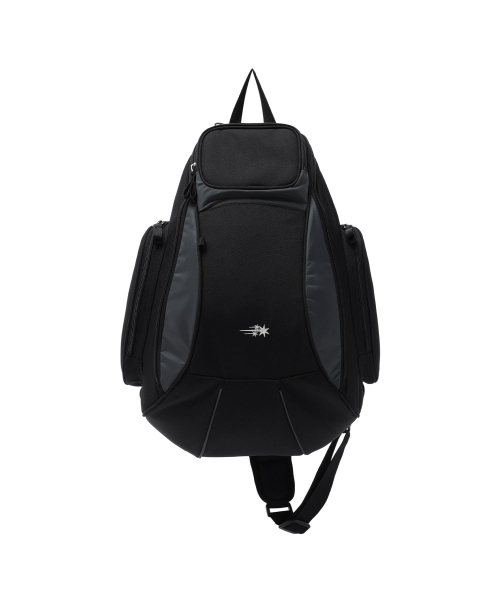 NICE GHOST CLUB(ナイスゴーストクラブ)の「NGC SPORTY SLING BAG_BLACK(NG2EFUAB43A)(メッセンジャーバッグ・レディース・ブラック・F)」の1枚目の写真