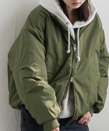 No Rule No Line（ノール－ルノーライン）の「中綿ダブルジップブルゾン モンスターパーカー（ブルゾン）」