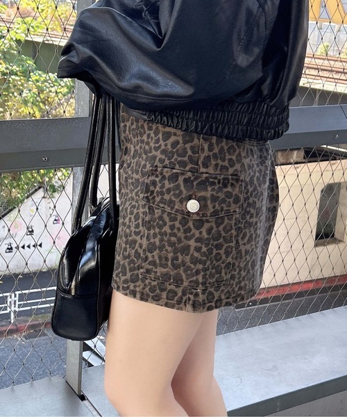 INGNI(イング)の「アソート柄カーゴミニスカート(デニムスカート・レディース・グレー/ブルー系その他4/ベージュ系7/カモフラージュ・FREE)」の7枚目の写真