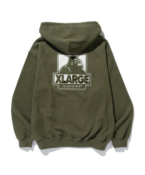 OG BOX ZIP UP HOODED SWEATSHIRT（パーカー）｜XLARGE（エクストラ