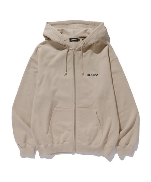 XLARGE(エクストララージ)の「OG BOX ZIP UP HOODED SWEATSHIRT(パーカー・メンズ・ベージュ/ブラック/オリーブ/アッシュ・S/M/L/XL)」の21枚目の写真