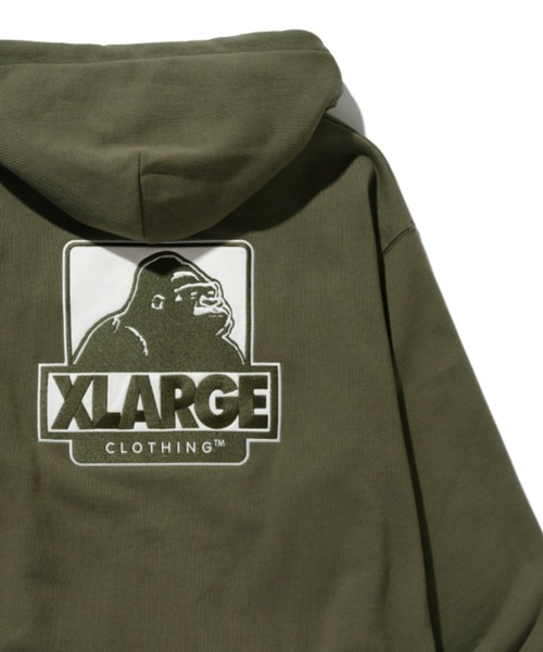 OG BOX ZIP UP HOODED SWEATSHIRT（パーカー）｜XLARGE（エクストラ