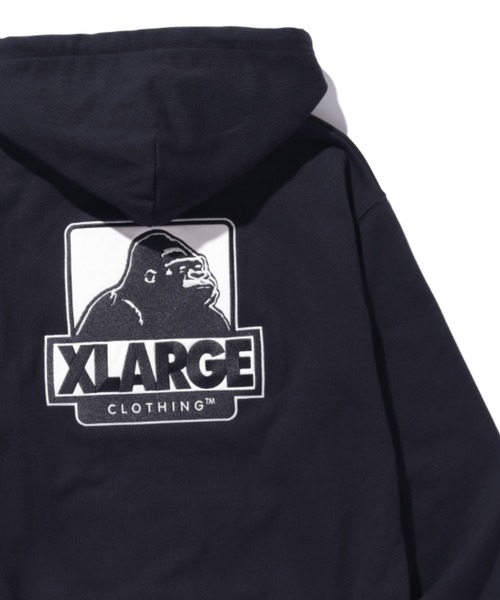 OG BOX ZIP UP HOODED SWEATSHIRT（パーカー）｜XLARGE（エクストラ