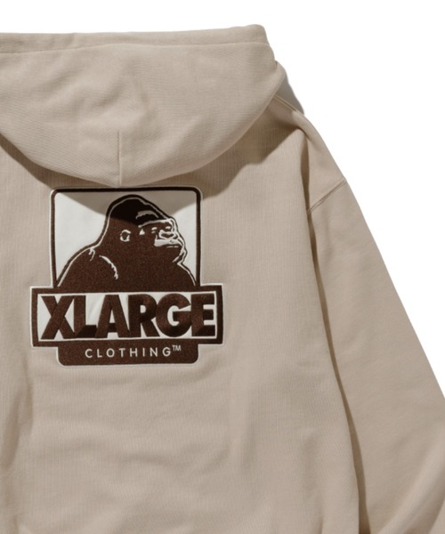 OG BOX ZIP UP HOODED SWEATSHIRT（パーカー）｜XLARGE（エクストラ
