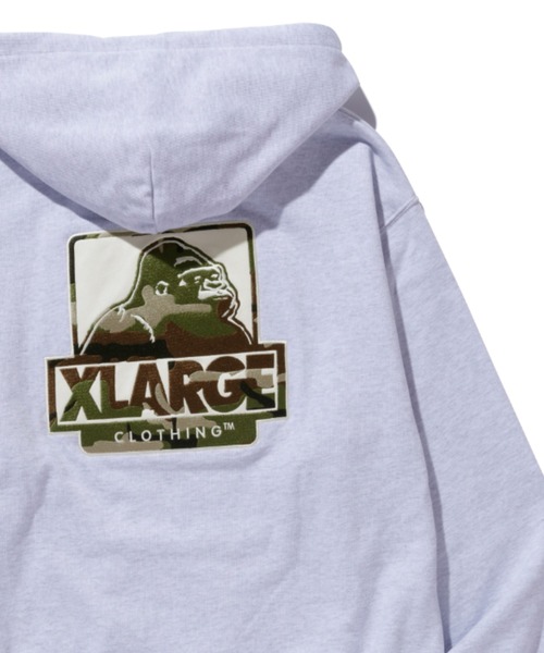 OG BOX ZIP UP HOODED SWEATSHIRT（パーカー）｜XLARGE（エクストラ