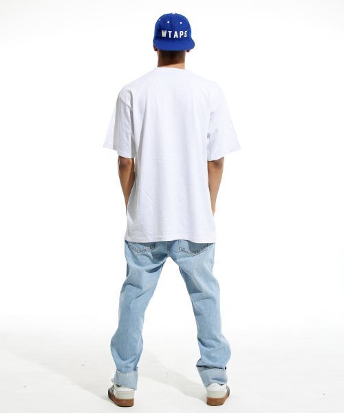 CREAM SODA LAB(クリームソーダラボ)の「ユエスエイバスケットボール 半袖Tシャツ ライトグレー ネイビー(Tシャツ/カットソー・メンズ・その他・LARGE/MEDIUM/X-LARGE/XX-LARGE)」の6枚目の写真