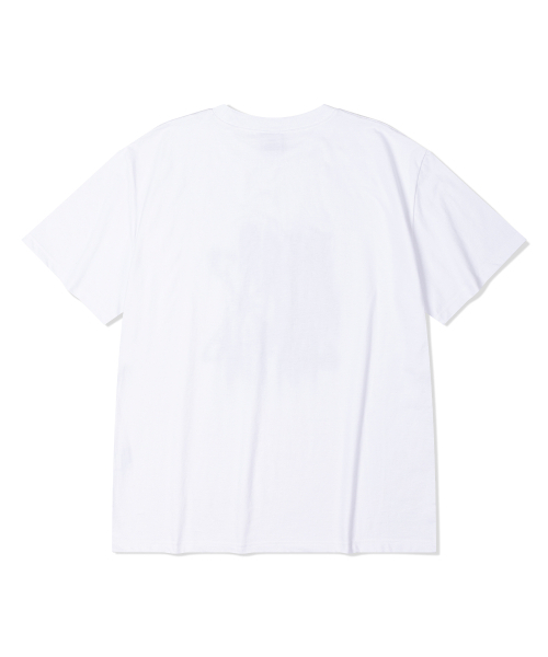 DE GRAND MATIN(ディグランドマーティン)の「FRONT LOGO TEE_WHITE(Tシャツ/カットソー・レディース・その他・LARGE)」の2枚目の写真
