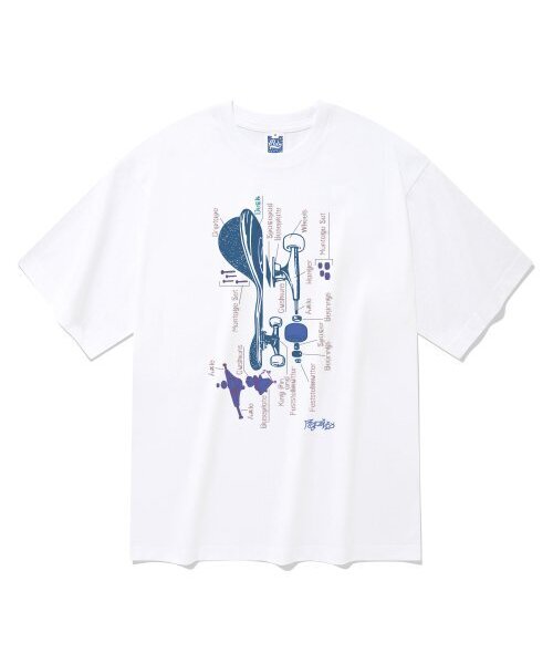 RADINEO(ラディネオ)の「アセンブリ 半袖Tシャツ ホワイト(Tシャツ/カットソー・メンズ・その他・LARGE/MEDIUM/SMALL/X-LARGE)」の1枚目の写真