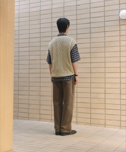 NONBLANK(ノンブランク)の「ダイングデニムパンツ_BROWN(デニムパンツ・メンズ・ブラウン・MEDIUM/LARGE/X-LARGE)」の15枚目の写真