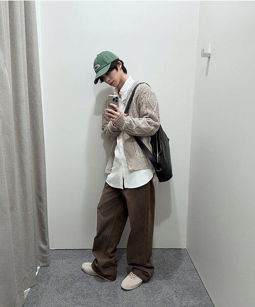 NONBLANK(ノンブランク)の「ダイングデニムパンツ_BROWN(デニムパンツ・メンズ・ブラウン・MEDIUM/LARGE/X-LARGE)」の13枚目の写真