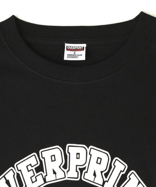 over print(オーバープリント)の「overprint/オーバープリント/each other Tee (dark brown)(Tシャツ/カットソー・レディース・ブラック/ホワイト・XL/M/L/S)」の9枚目の写真