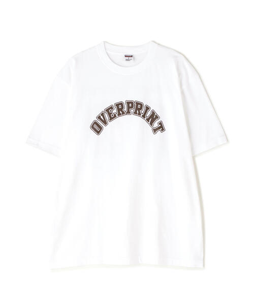 over print(オーバープリント)の「overprint/オーバープリント/each other Tee (dark brown)(Tシャツ/カットソー・レディース・ブラック/ホワイト・XL/M/L/S)」の4枚目の写真
